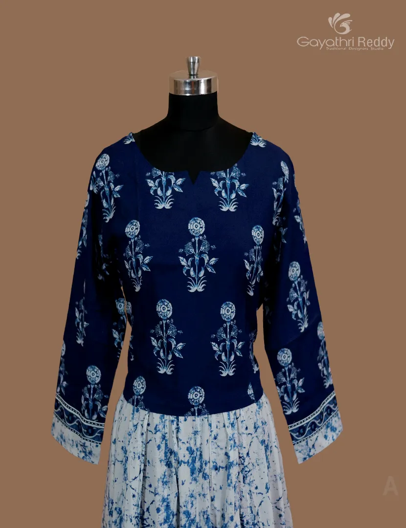 COTTON LEHANGA SET-FL413