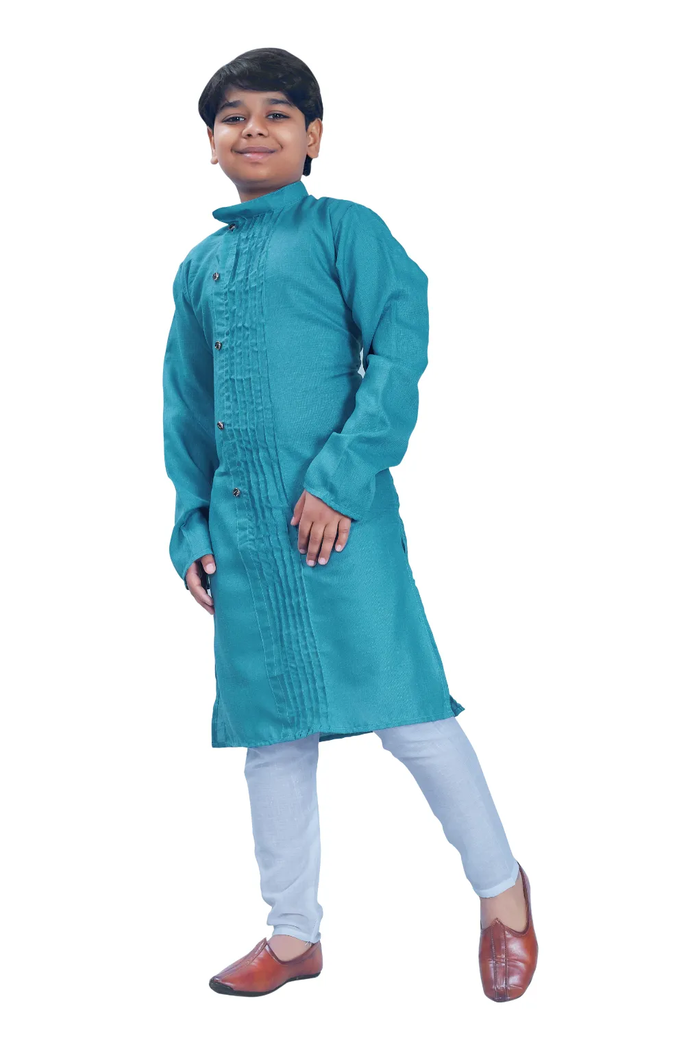 DEIANA'S Casual Designer Kurta Pyjama Set For Boys And kids (Blue)
