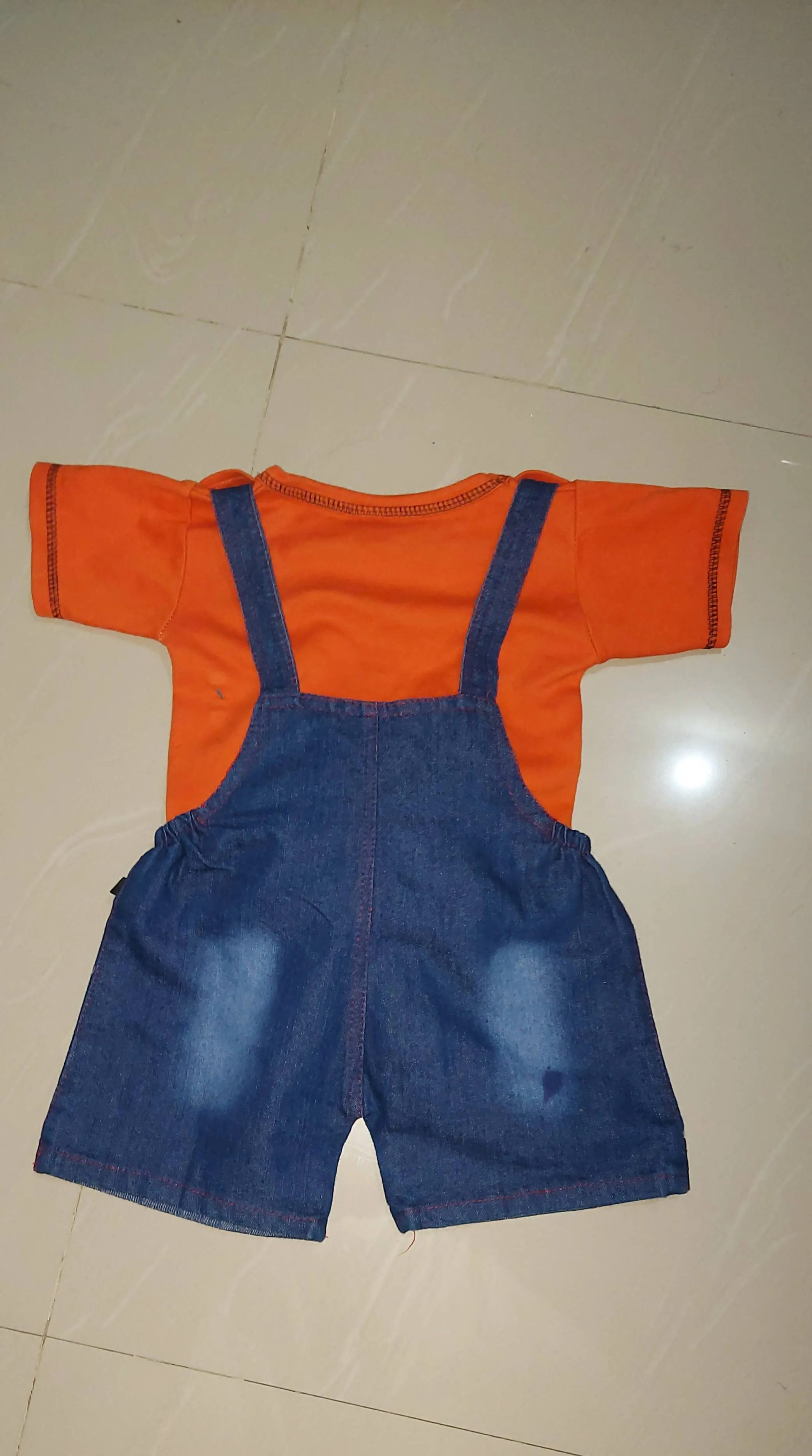 Dungaree Set (Combo of 3)