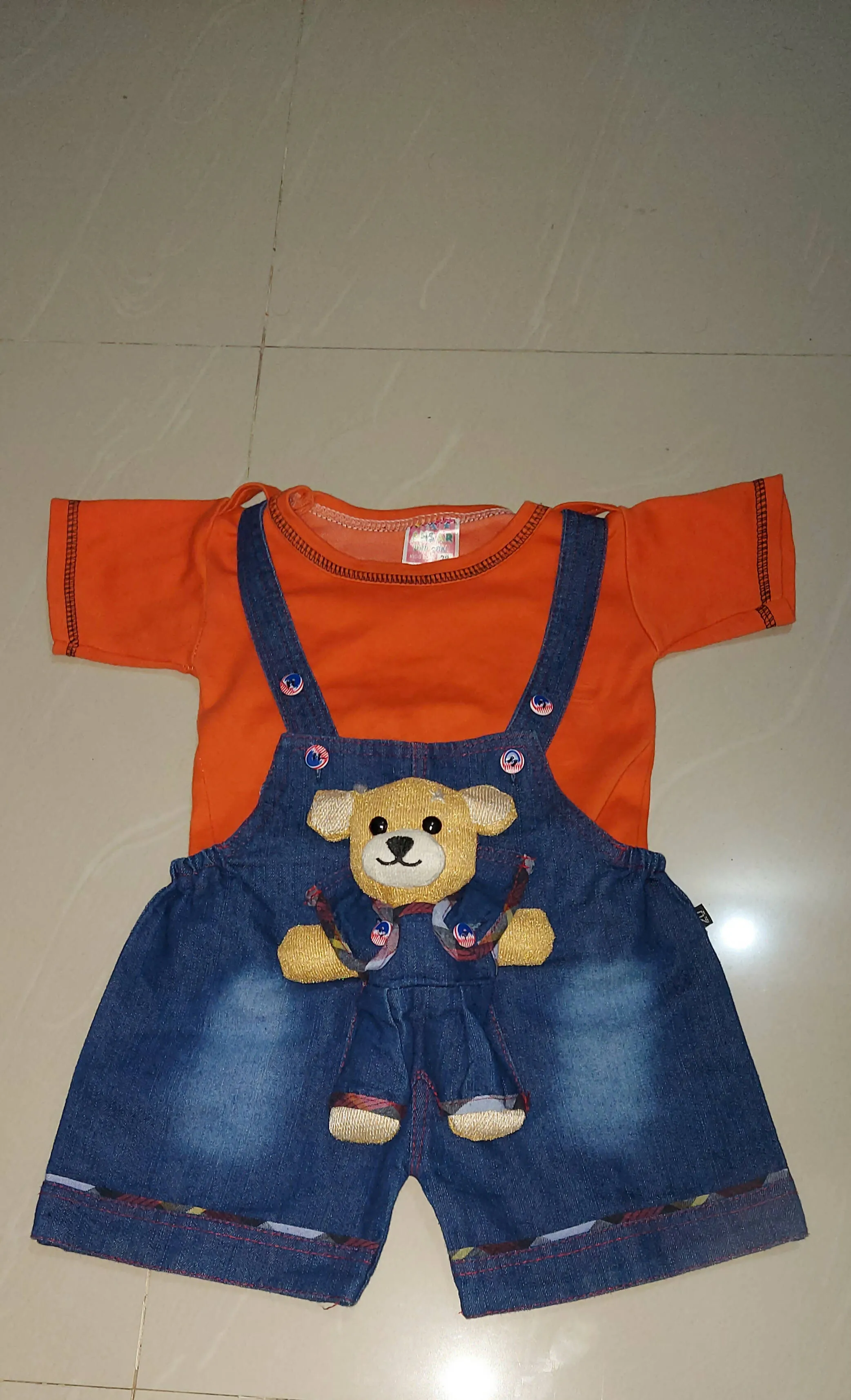 Dungaree Set (Combo of 3)