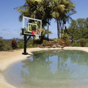 First Team HydroSport Swimming Poolside Basketball Hoop Goal