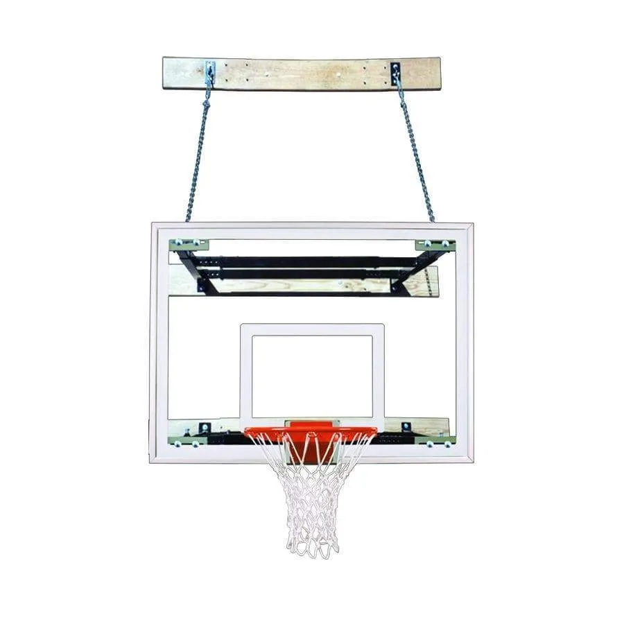 First Team SuperMount82 Wall Mount Indoor Adjustable Basketball Goal