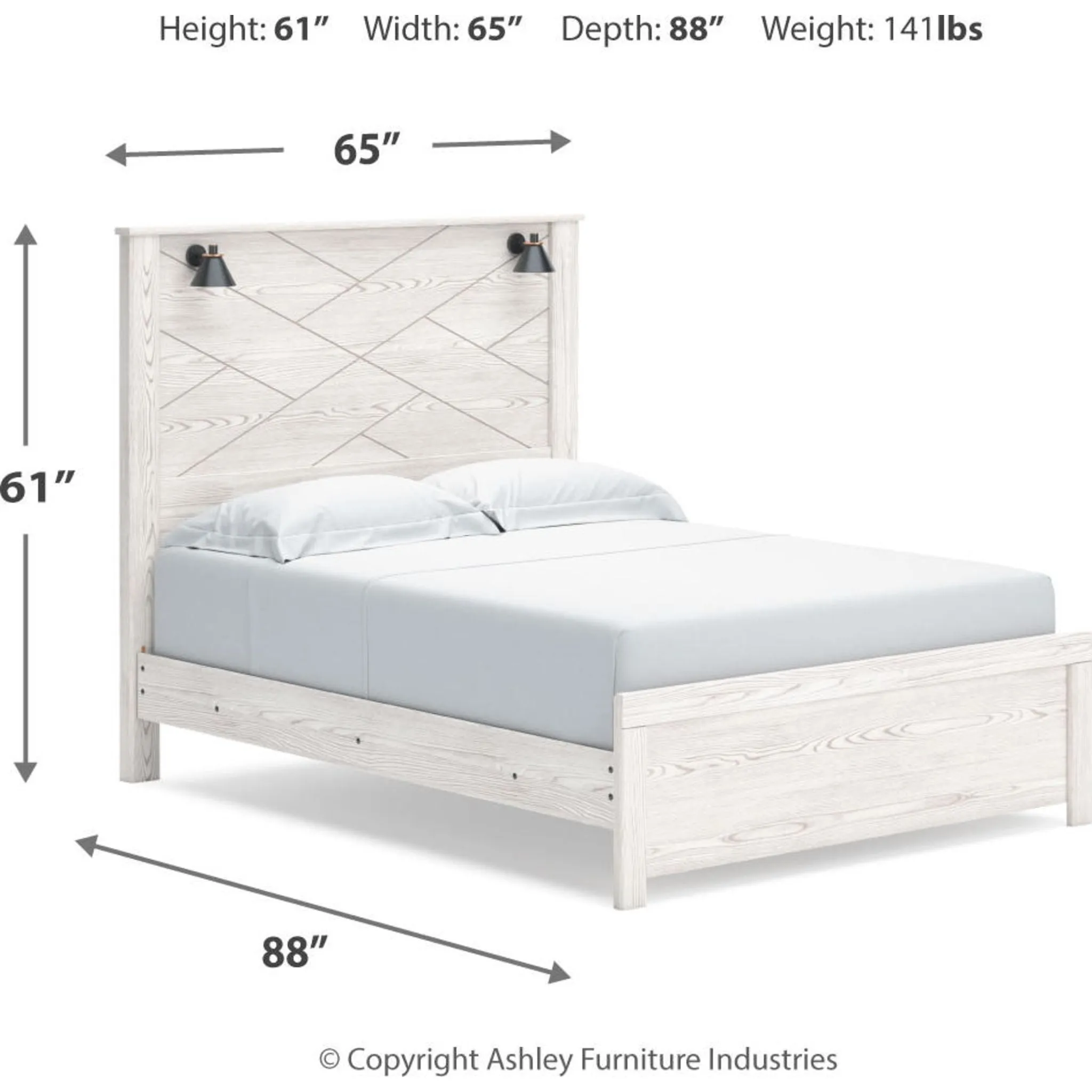 Gerridan 5 Piece Queen Panel Bedroom