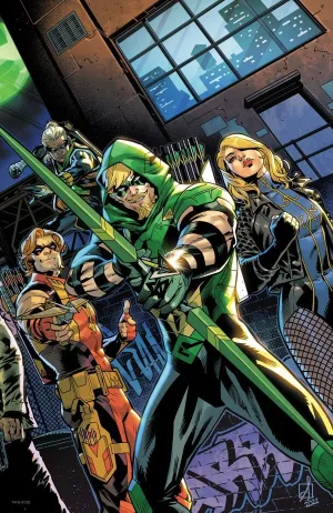 Green Arrow #1 (Of 6) Cvr G Sean Izaakse Wraparound Foil Variant