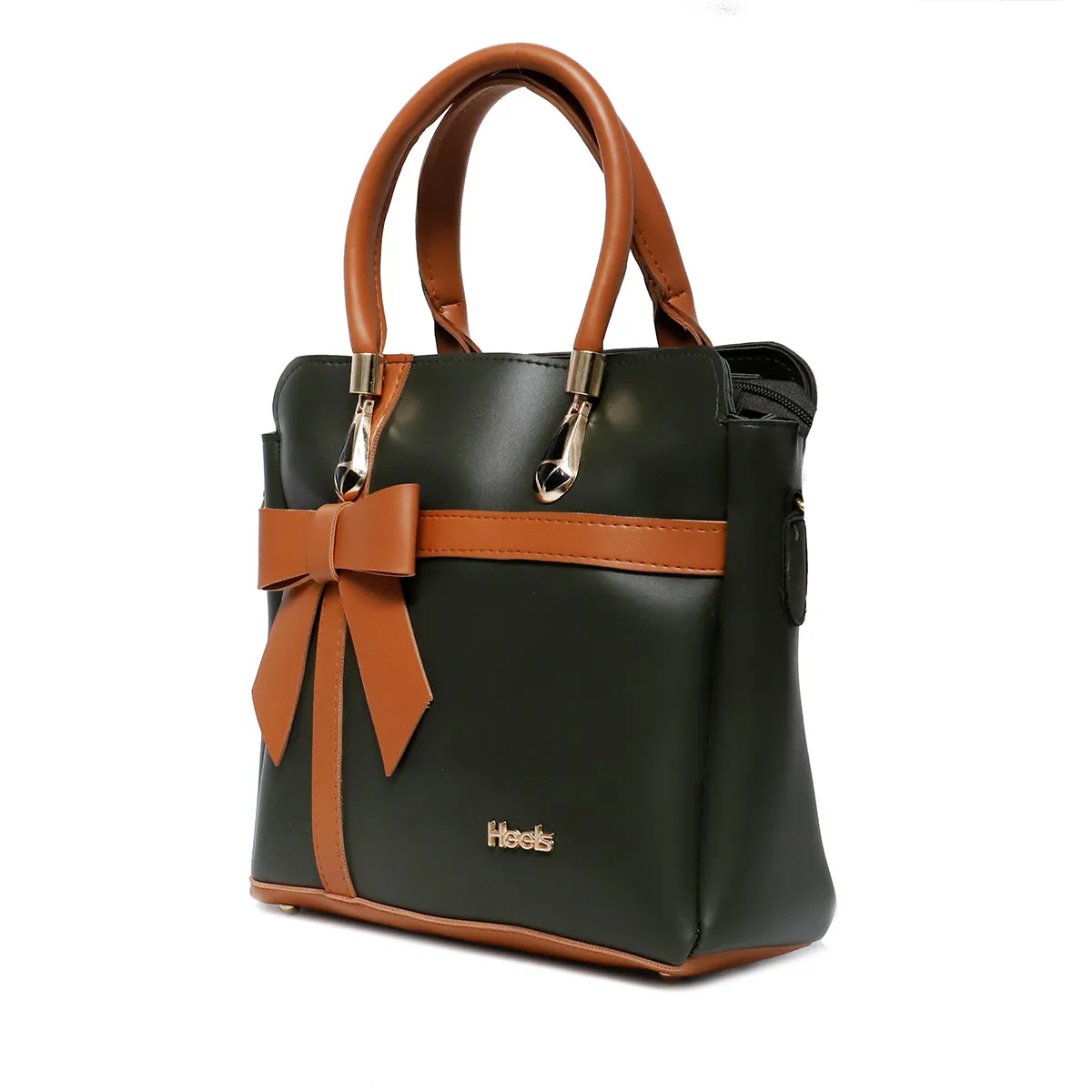 Green Casual Hand Bag P00P01161
