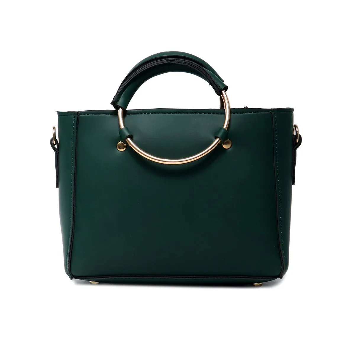 Green Casual Hand Bag P00P01183