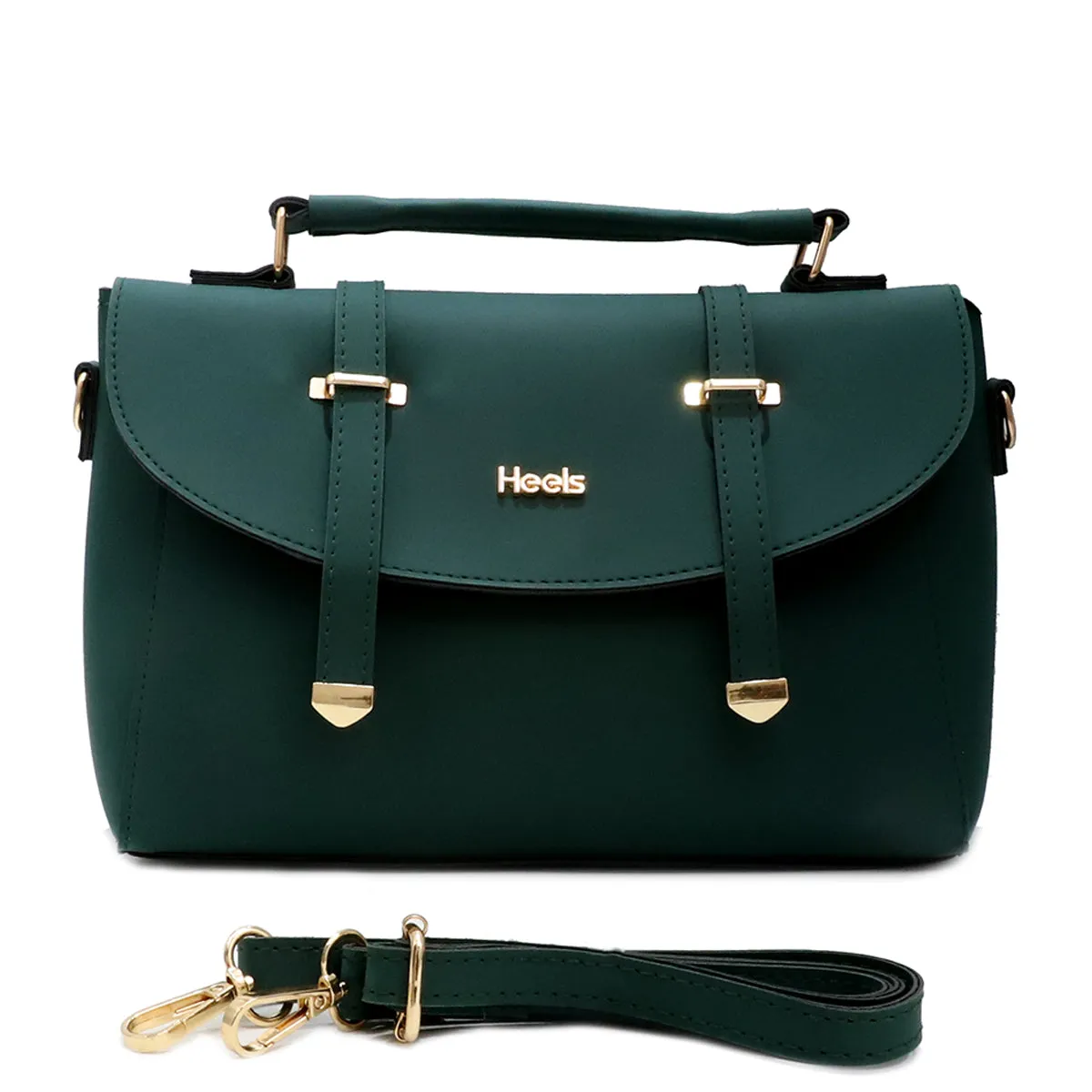 Green Casual Hand Bag P00P01303