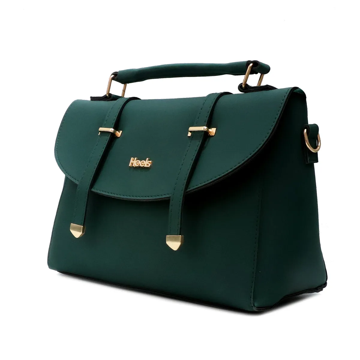 Green Casual Hand Bag P00P01303