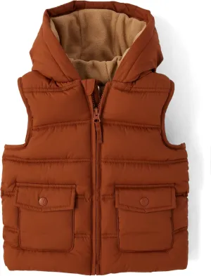 Gymboree Baby Boys' and Toddler Zip Up Puffer Vest