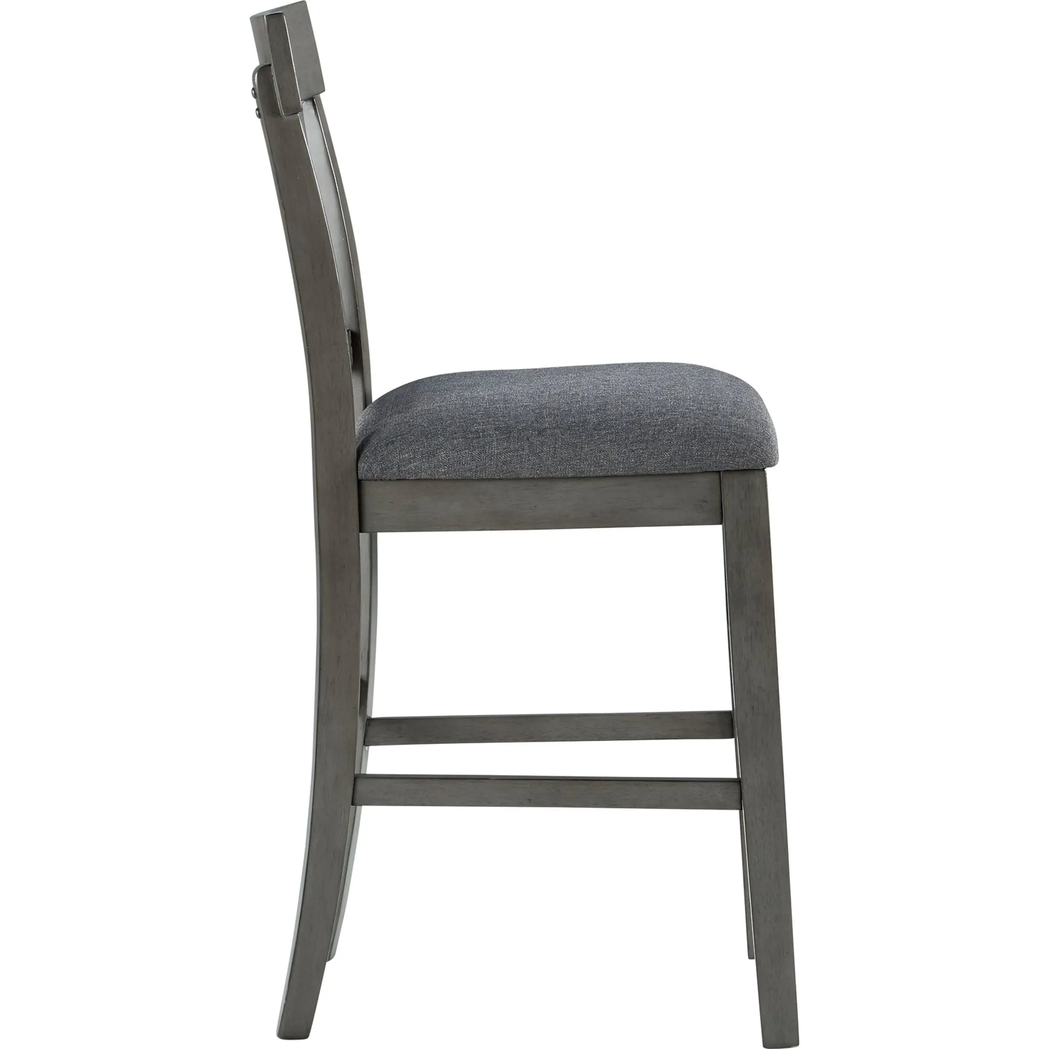 Hallanden Counter Height Stool - Two-tone Gray - (D589-124)