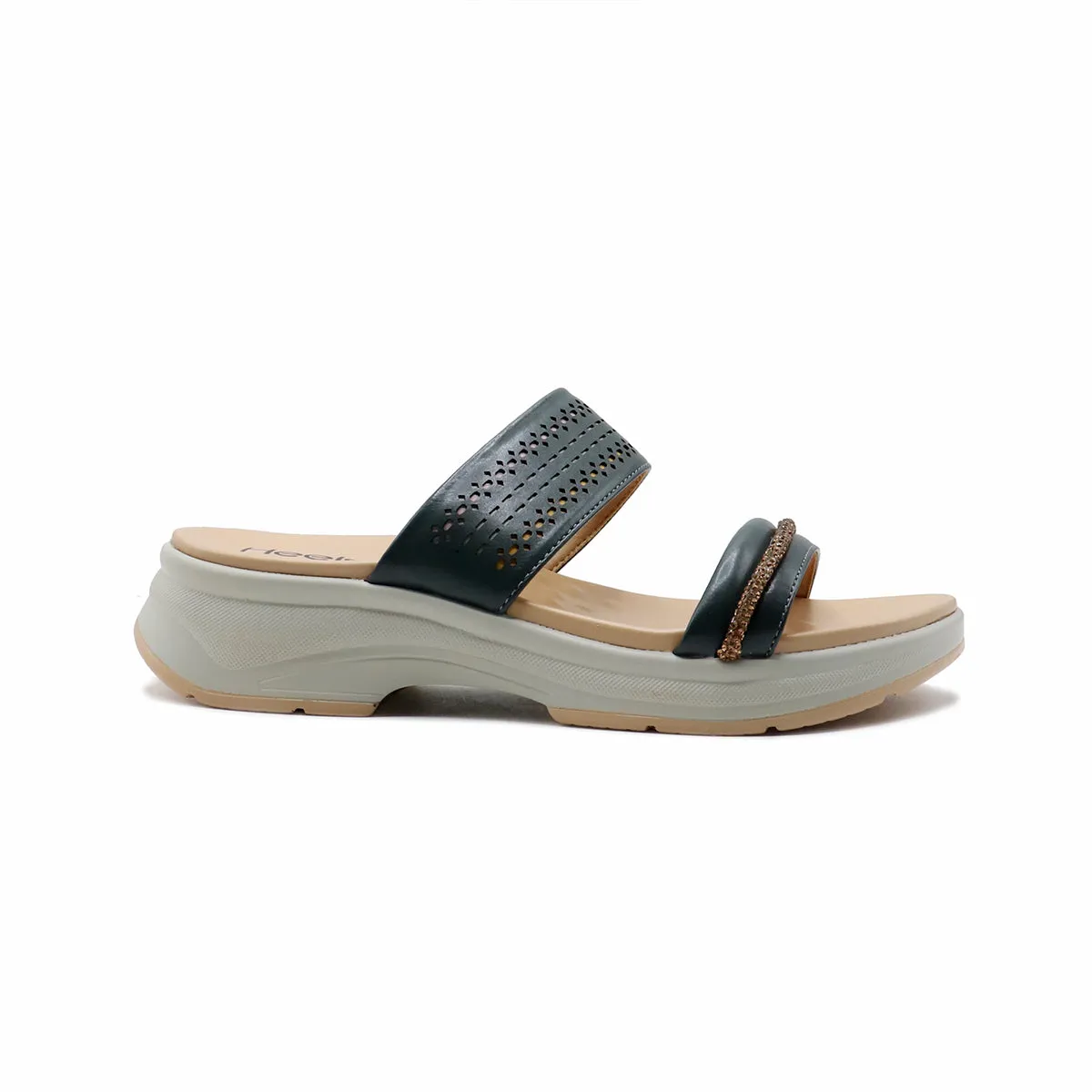 Jade Green Casual Slipper 074148