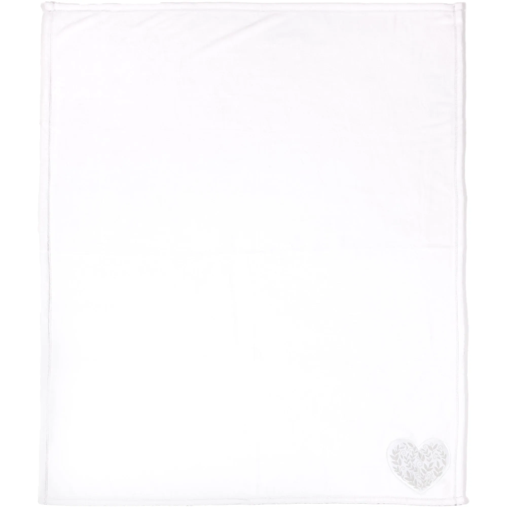 Light Gray Vines 50" x 60" Royal Plush Blanket