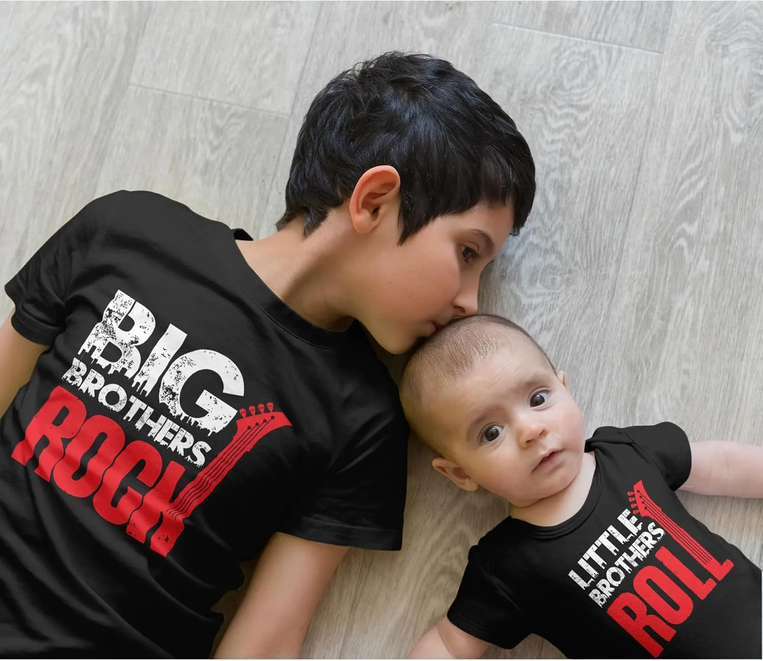 Matching Outfits for Siblings, Big Brother Little Brother Shirts, Rock and Roll Siblings Set