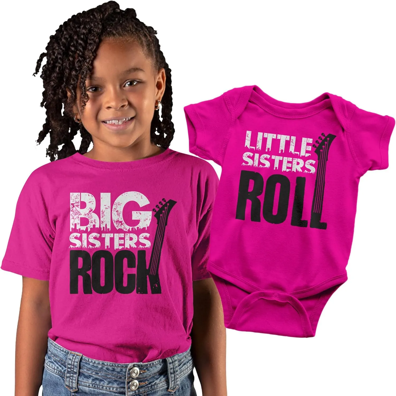 Matching Outfits for Siblings, Big Brother Little Brother Shirts, Rock and Roll Siblings Set
