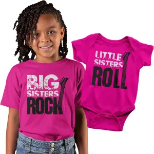 Matching Outfits for Siblings, Big Brother Little Brother Shirts, Rock and Roll Siblings Set