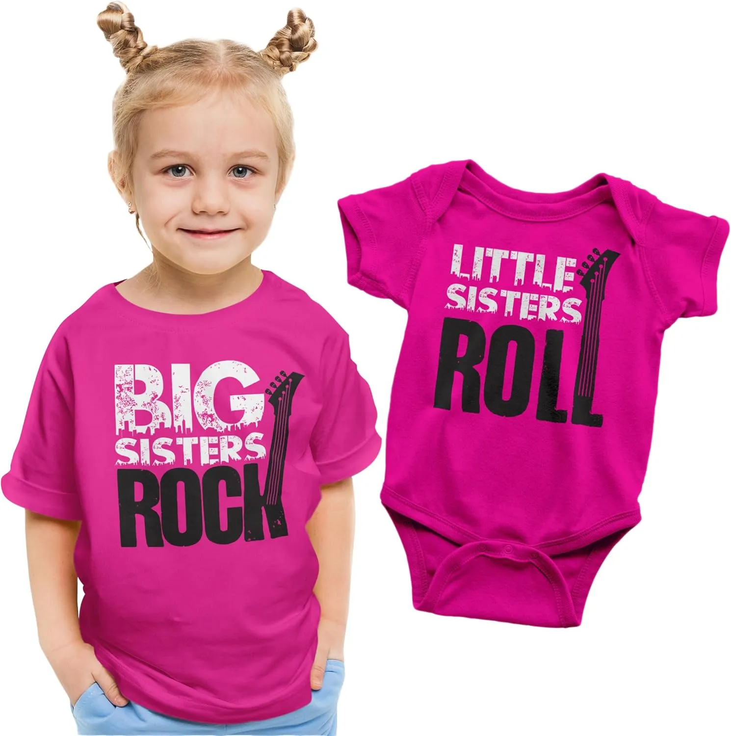 Matching Outfits for Siblings, Big Brother Little Brother Shirts, Rock and Roll Siblings Set