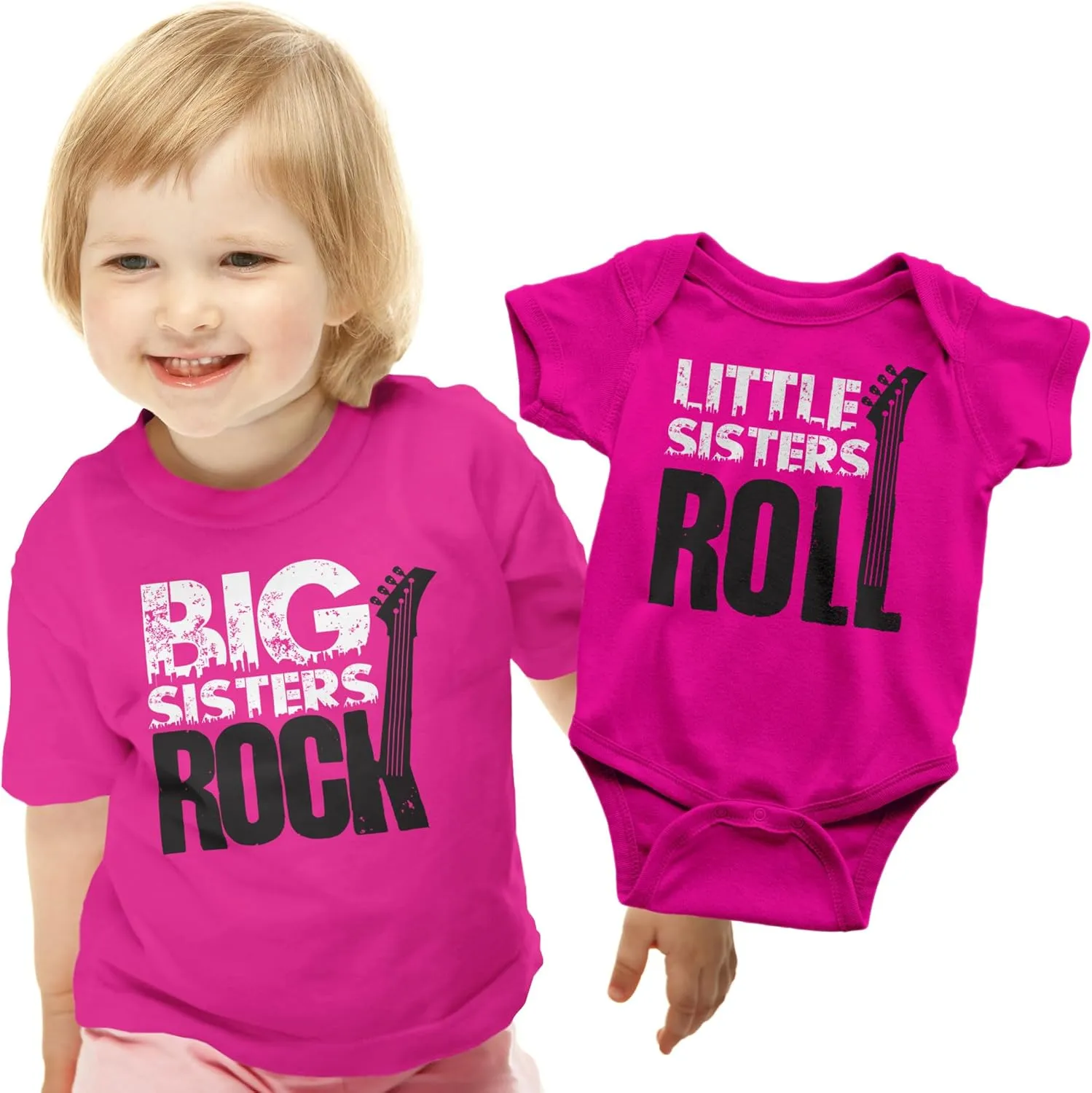 Matching Outfits for Siblings, Big Brother Little Brother Shirts, Rock and Roll Siblings Set