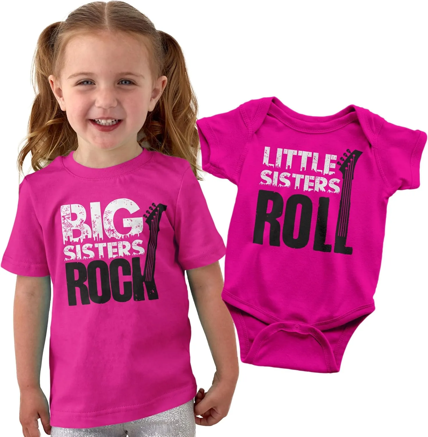 Matching Outfits for Siblings, Big Brother Little Brother Shirts, Rock and Roll Siblings Set