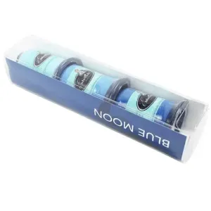 Matte Thread 3 SPOOL SET - BLUE MOON - BLUE