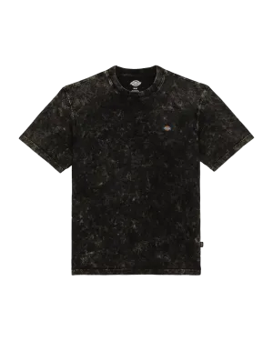Newington T-Shirt in Acid Wash Black