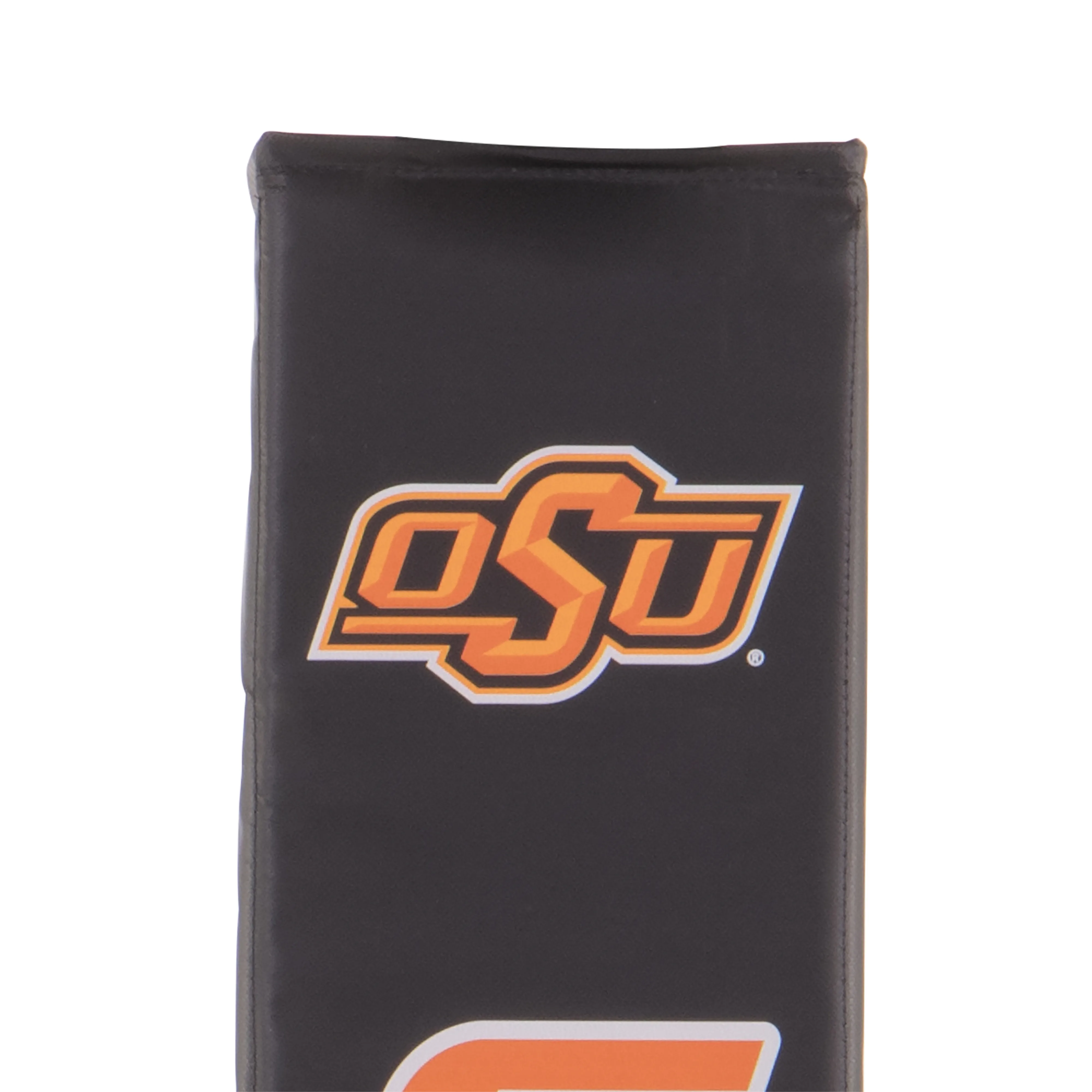 Oklahoma State Cowboys Basketball Pole Pad - Black