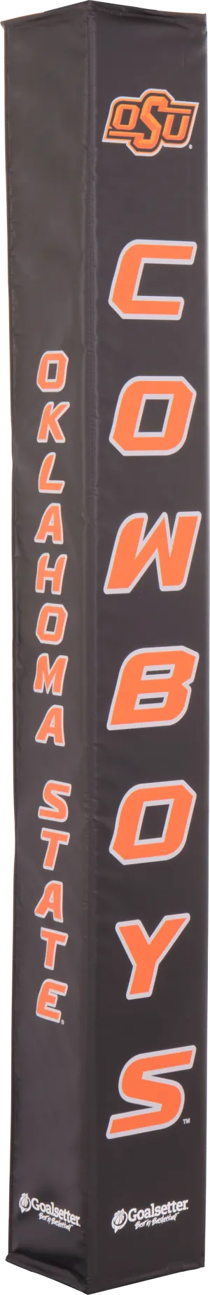 Oklahoma State Cowboys Basketball Pole Pad - Black