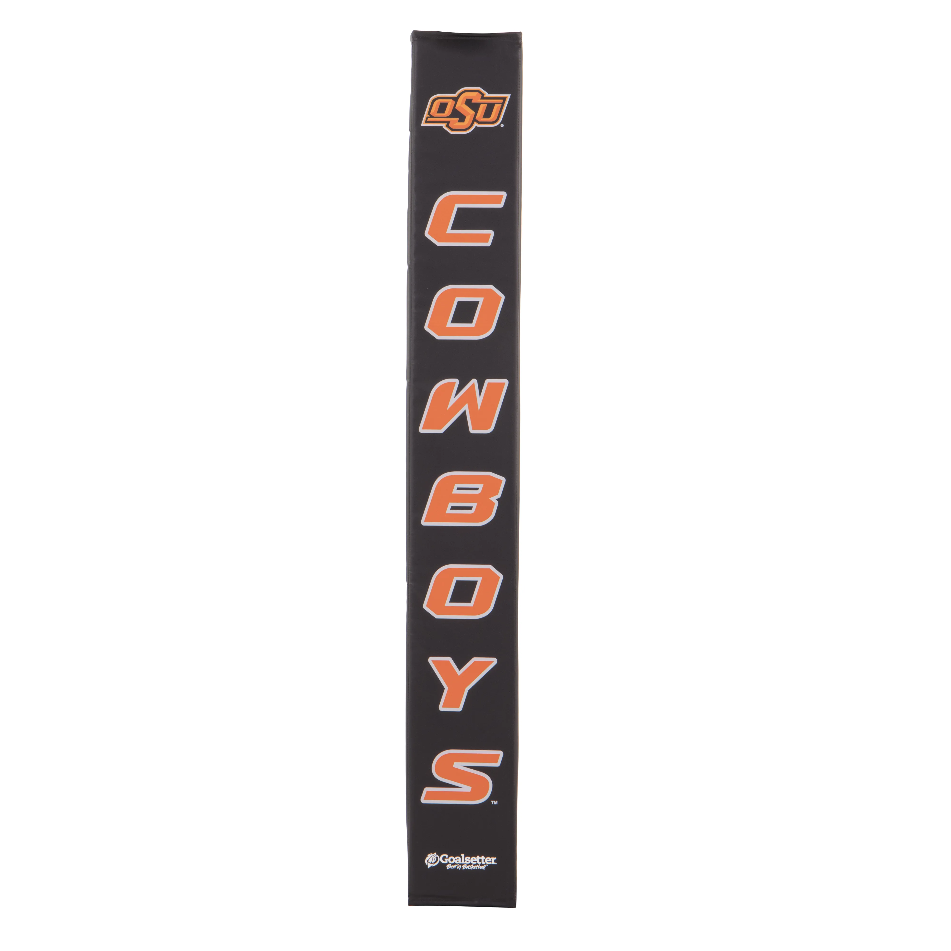 Oklahoma State Cowboys Basketball Pole Pad - Black