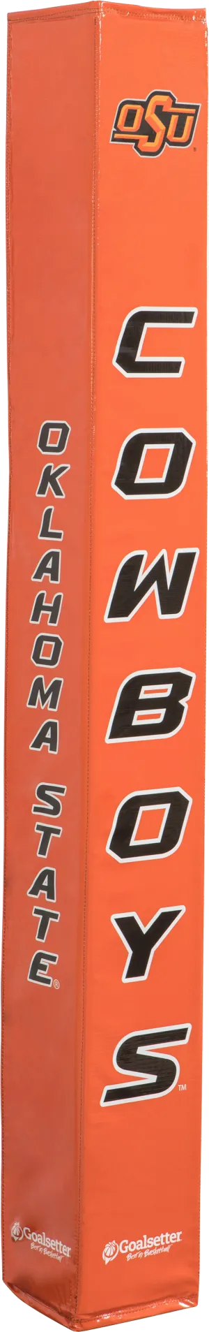 Oklahoma State Cowboys Basketball Pole Pad - Orange