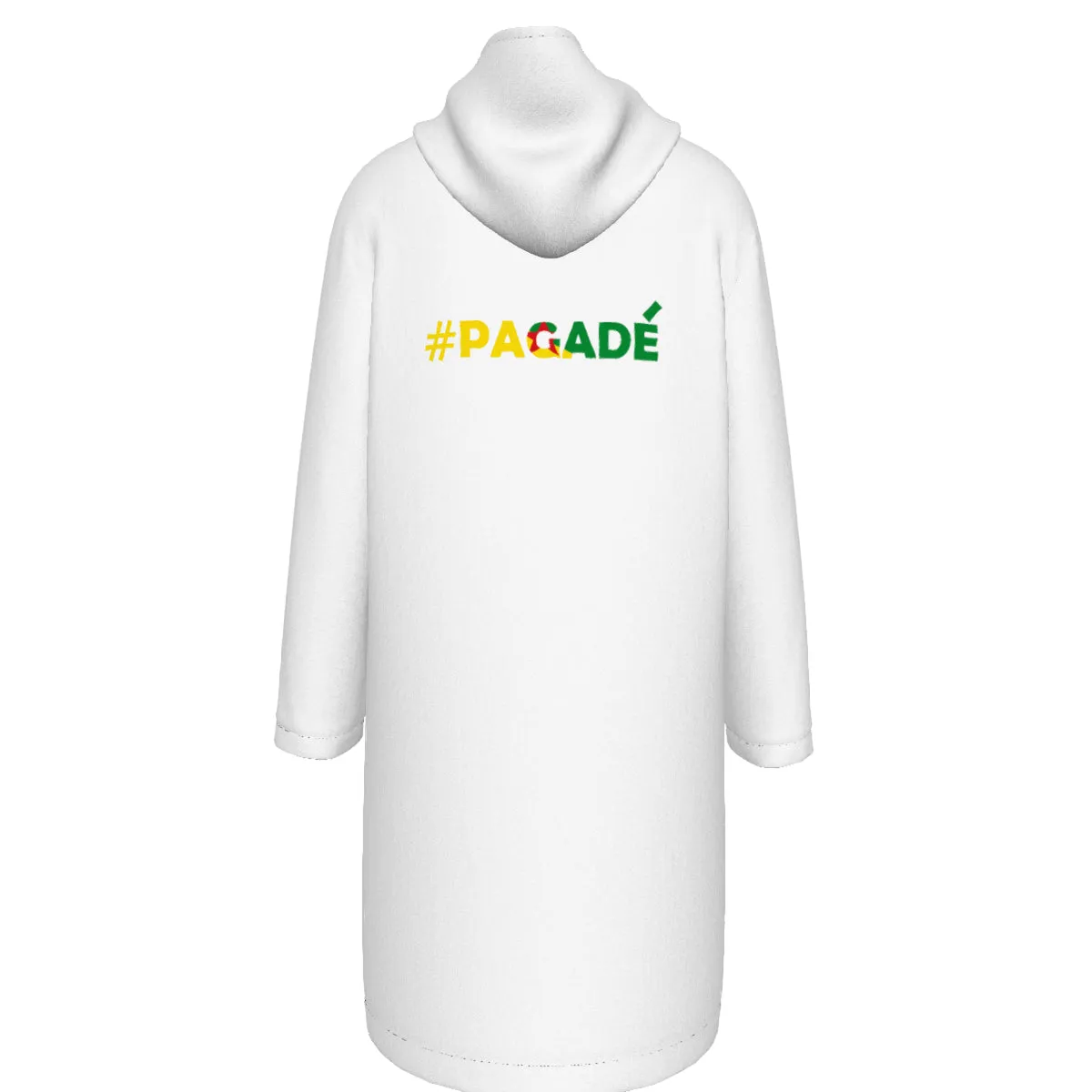 #PAGADE All-Over Print Long Fleece Windbreaker
