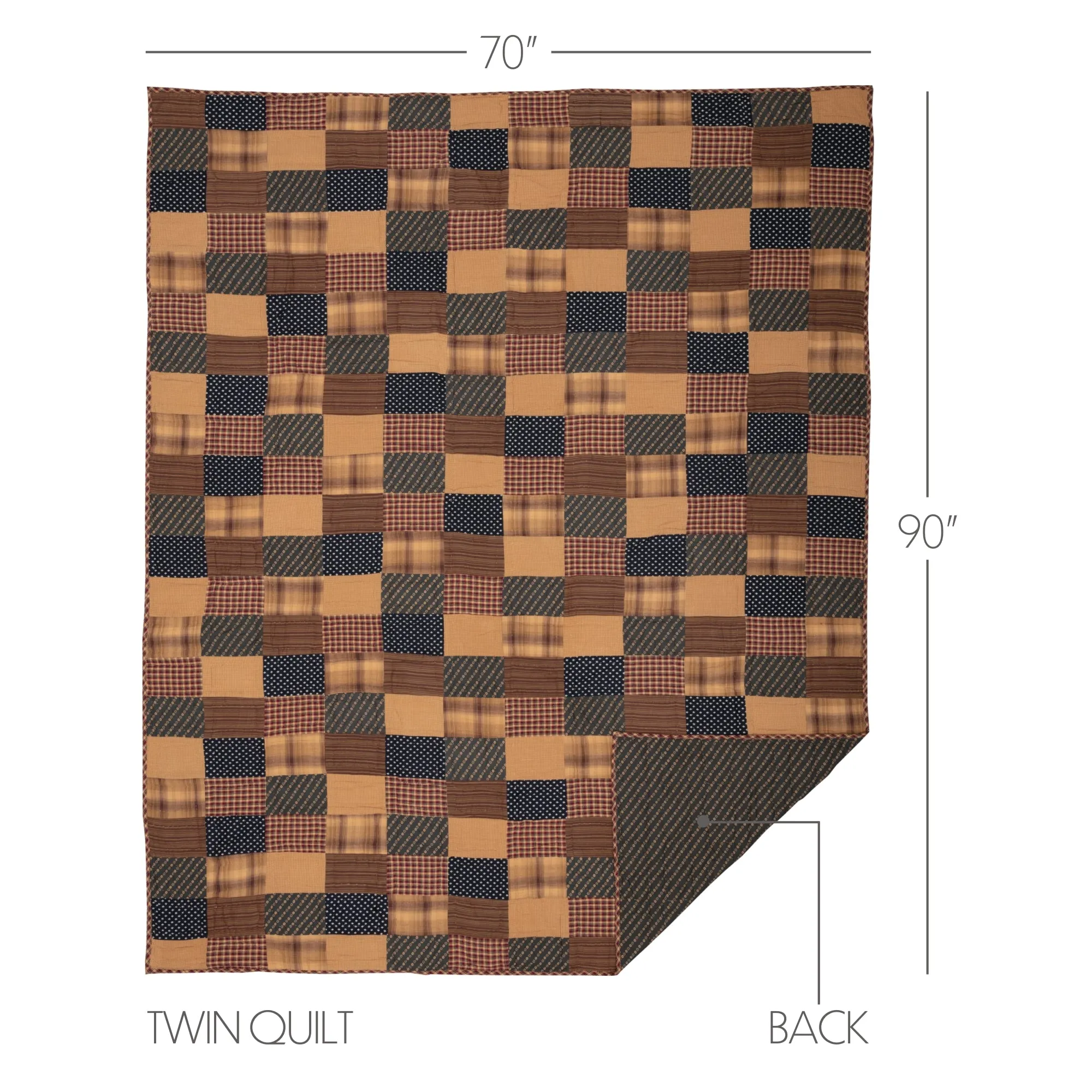 Patriotic Patch Quilt