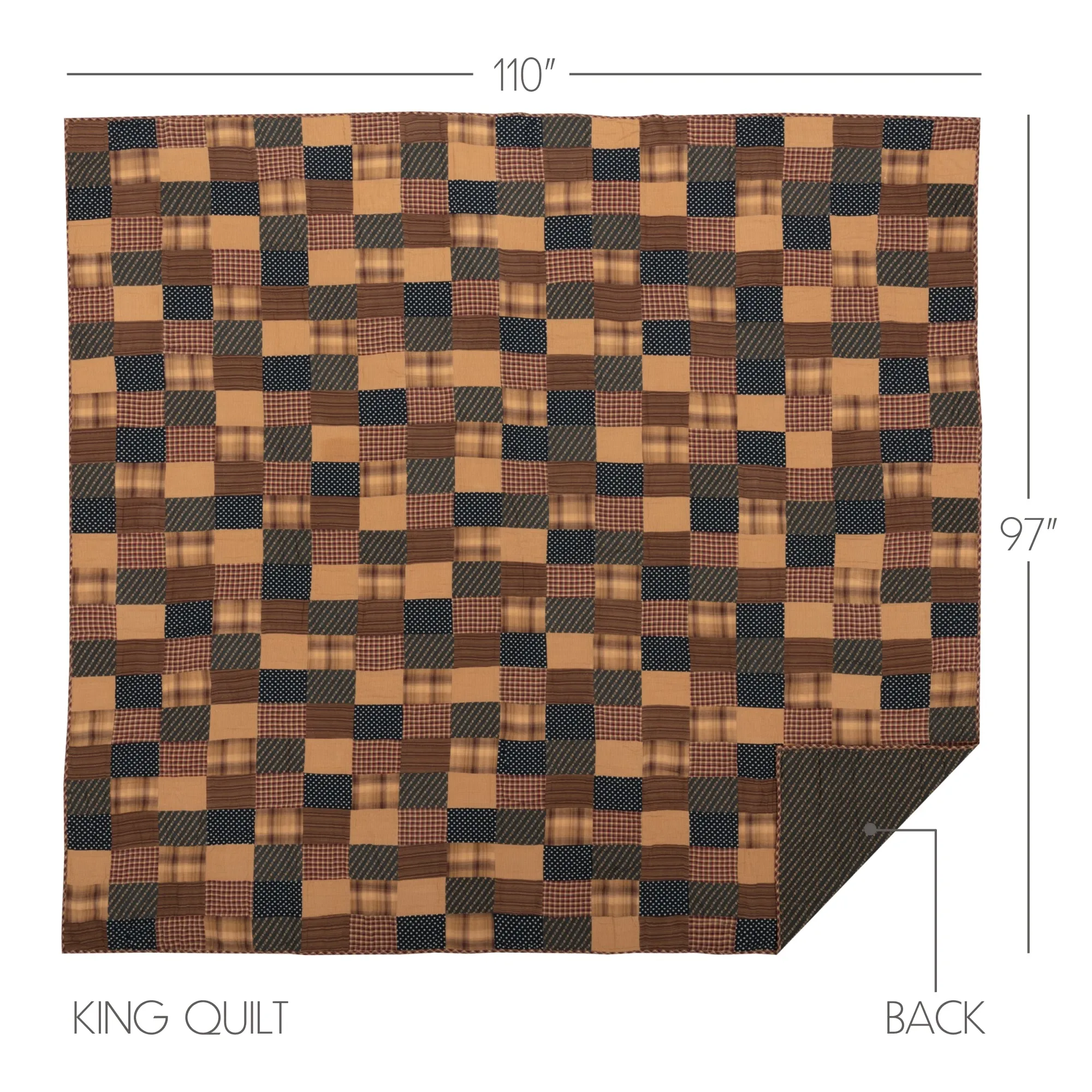Patriotic Patch Quilt