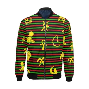 RBG KEMET All Over Print Bomber Jacket for Men