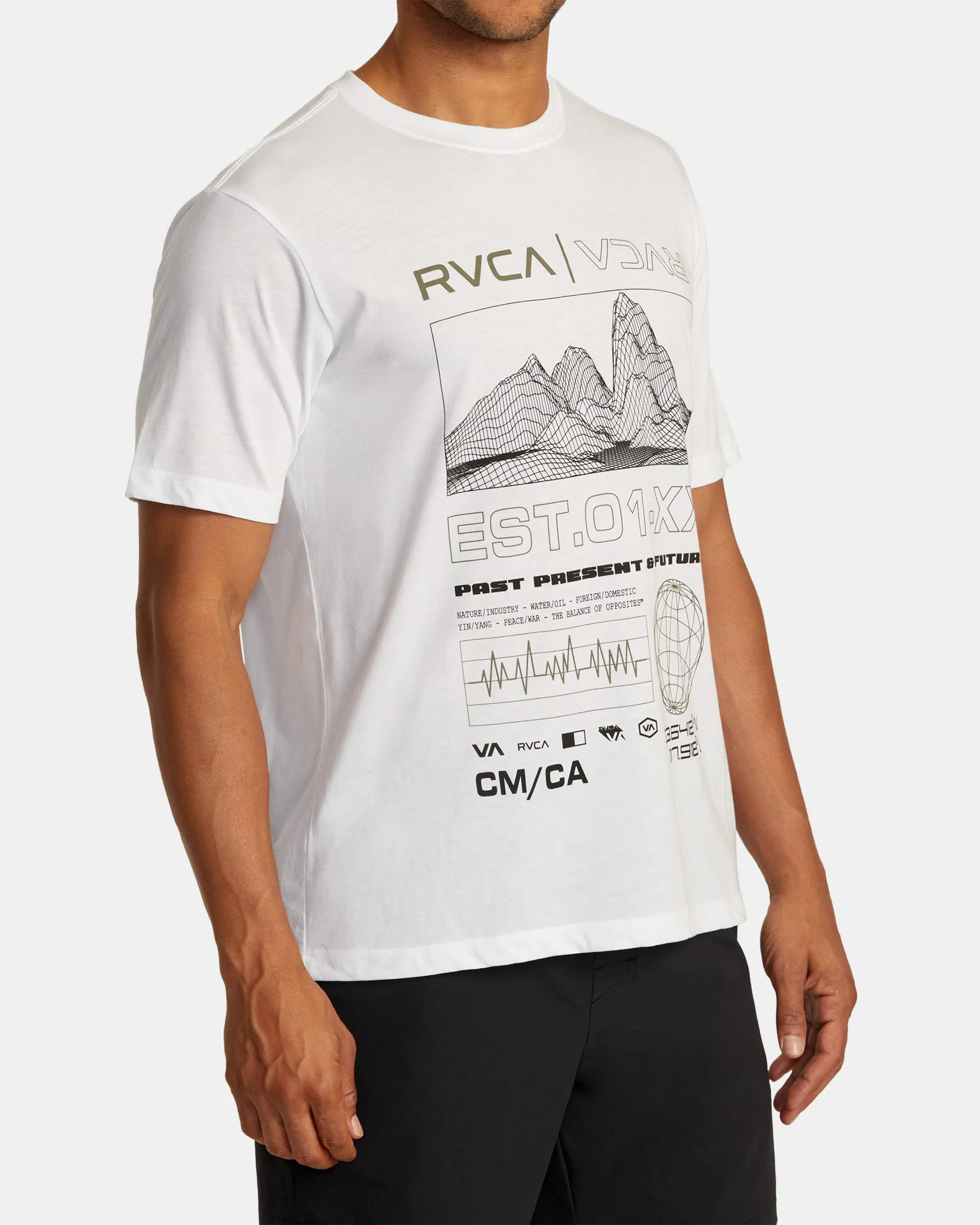 RVCA Matrix Tee - White