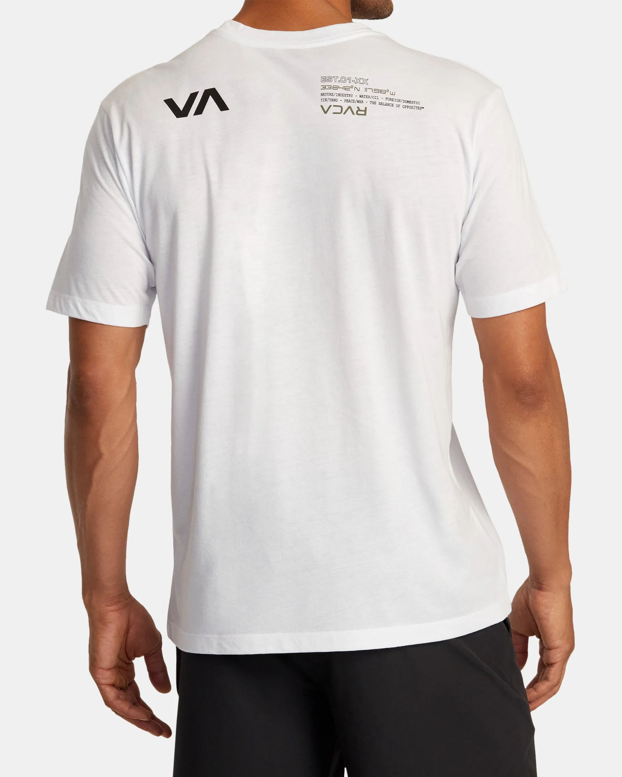RVCA Matrix Tee - White