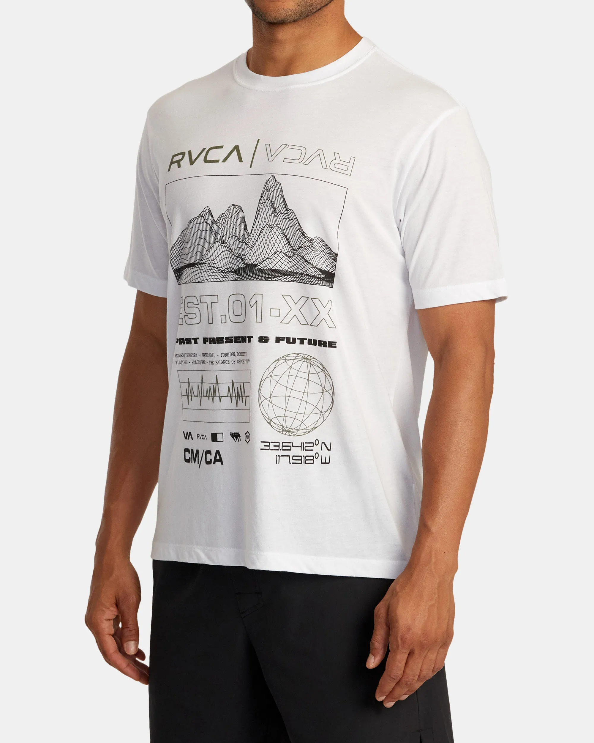 RVCA Matrix Tee - White