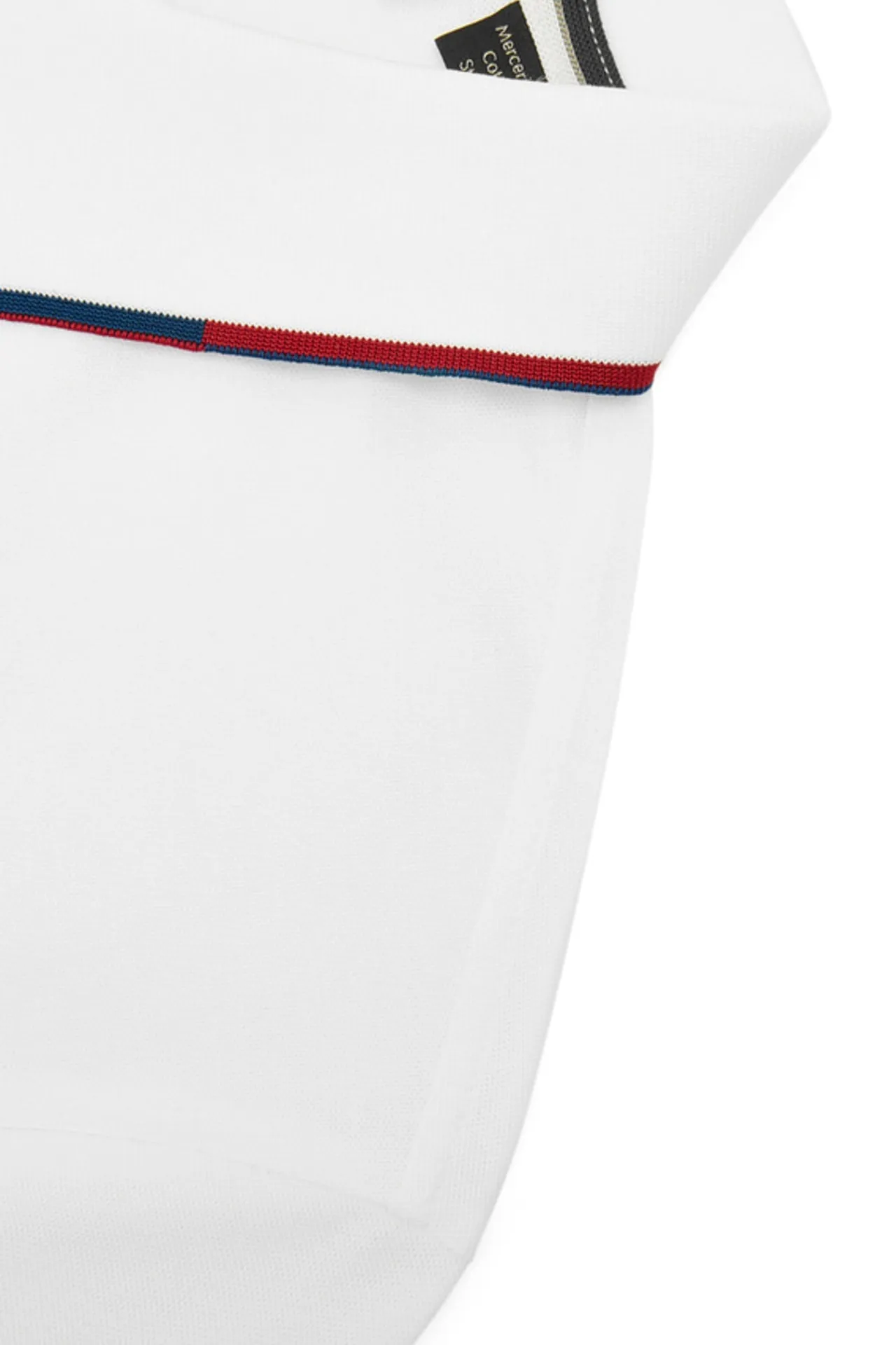 Super Light Mercerized Cotton Pique Shirt Collar Polo Tee