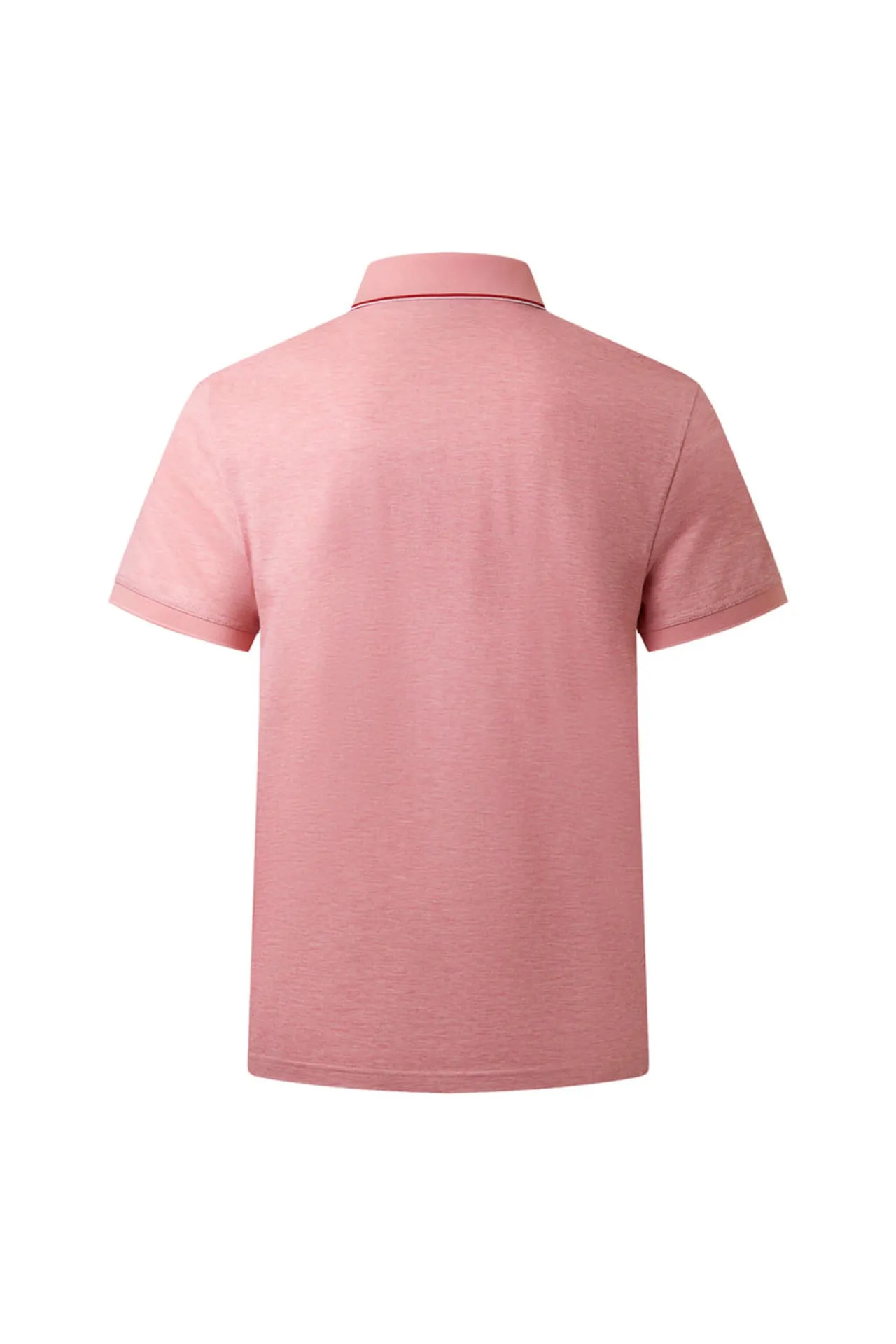 Super Light Mercerized Cotton Pique Shirt Collar Polo Tee