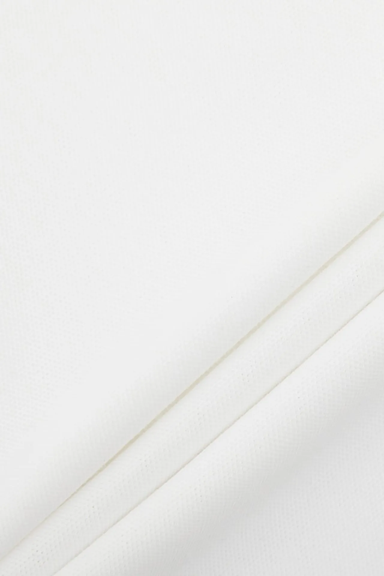 Super Light Mercerized Cotton Pique Shirt Collar Polo Tee