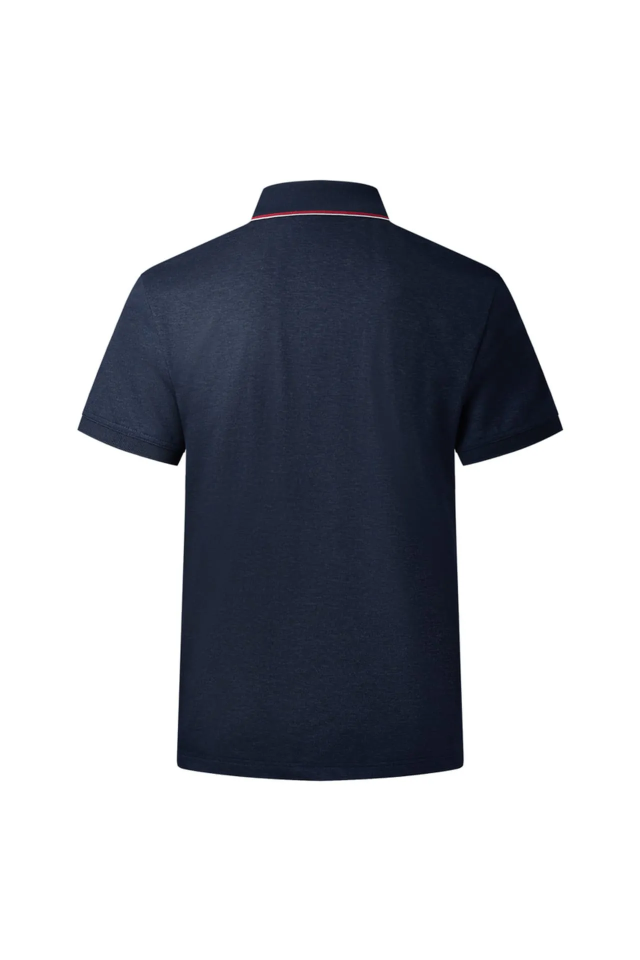 Super Light Mercerized Cotton Pique Shirt Collar Polo Tee