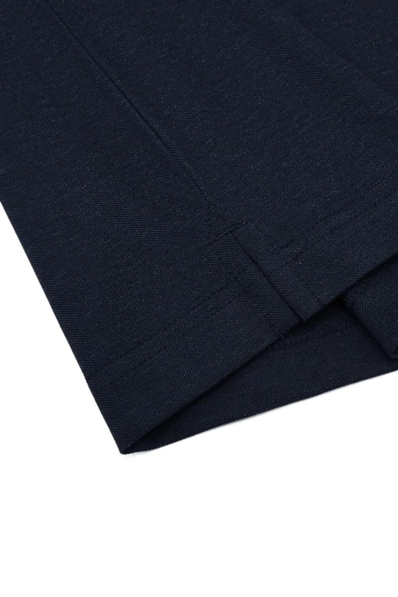 Super Light Mercerized Cotton Pique Shirt Collar Polo Tee