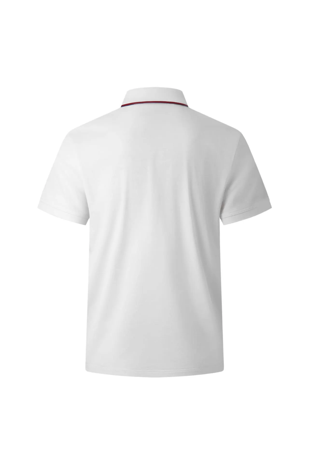 Super Light Mercerized Cotton Pique Shirt Collar Polo Tee