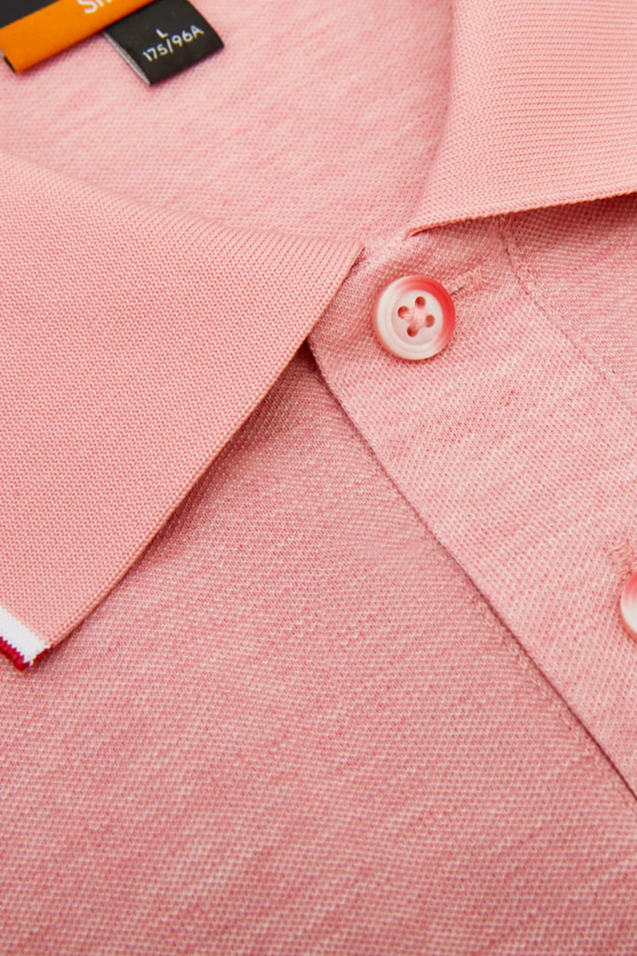 Super Light Mercerized Cotton Pique Shirt Collar Polo Tee