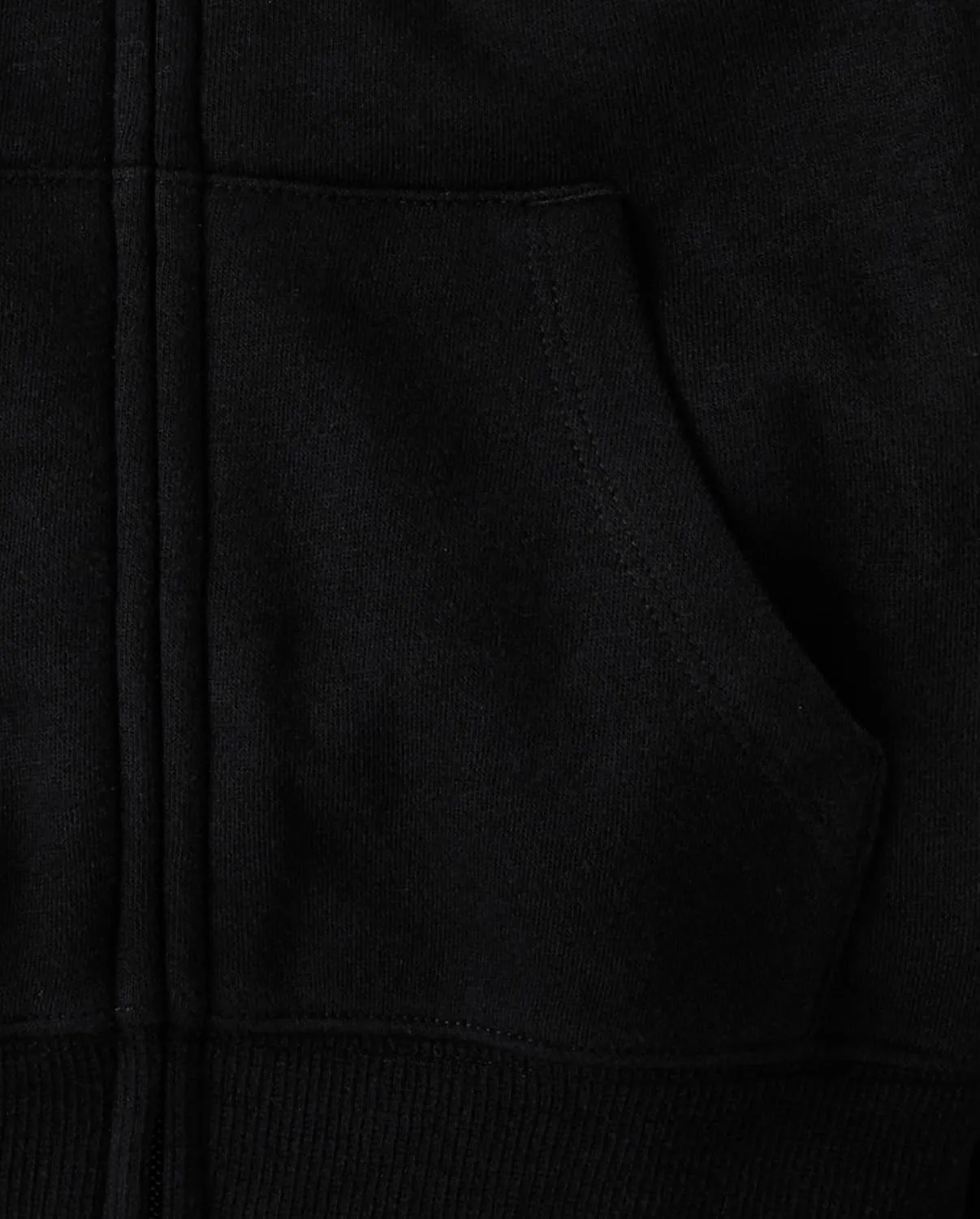 The Children's Place Girls' Long Sleeve Fleece Cropped Hooded Zip Up